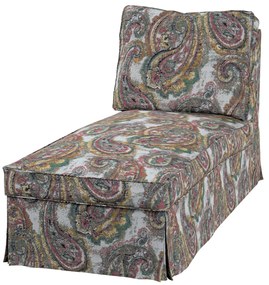 Pokrowiec na szezlong/ leżankę Ektorp wolnostojący prosty tył