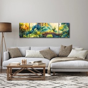 Obraz - Baśniowy zamek (170x50 cm)