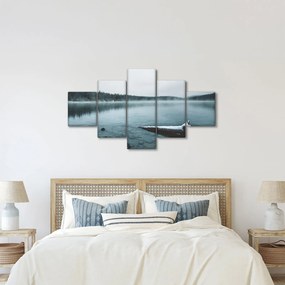 Obraz - lodowe nordyckie jezioro (125x70 cm)