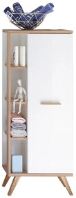 Biała niska szafka łazienkowa 51x128 cm Set 923 – Pelipal