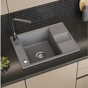 Zlewozmywak szary 67x50x20 osaka