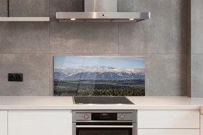 Panel szklany do Kuchni Potęga Wysokich Gór