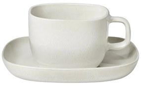 Kremowa kamionkowa filiżanka 200 ml Vahlo – Blomus