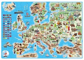 Popularne puzzle Mapa Europy, 160 elementów
