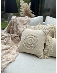 Bawełniana poszewka na poduszkę 43x43 cm Seashells – Mioli Decor