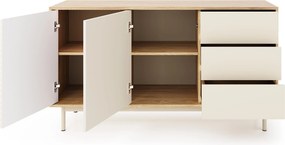 Komoda KALIMERA 140,1 cm do Salonu Sypialni Dąb