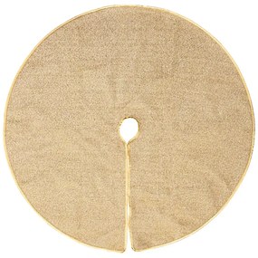 Dywanik pod choinkę brokatowy, Ø 90 cm