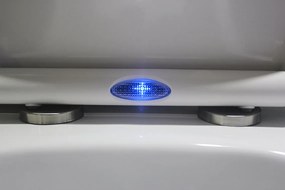 Deska sedesowa wolnoopadająca Soft-Close U1002Biały połysk z oświetleniem LED