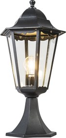 Klasyczna podstawa do latarni zewnętrznej czarna 48 cm IP44 - Nowy Orlean