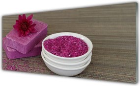 Panel Szklany Naturalna Kompozycja Spa Z Piaskiem