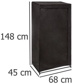 Szafa tekstylna na ubrania, 68x45x148 cm