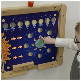 Masterkidz tablica edukacyjna fazy księżyca montessori
