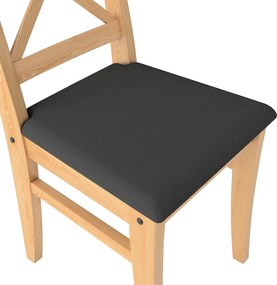 Pokrowiec na krzesło Ingolf z tapicerowanym siedziskiem