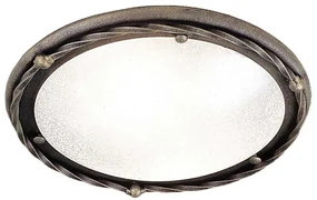 Elstead PB-F-B-BLK-GOLD - Lampa sufitowa PEMBROKE 1xE27/60W/230V mosiądz