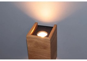 Kinkiet w naturalnym kolorze Shine-wood – Fischer &amp; Honsel