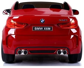 Auto na akumulator nowe bmw x6m czerwone lakierowane