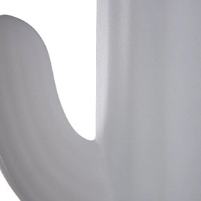 Zewnetrzna Lampa podłogowa zewnętrzna biała z wbudowanym akumulatorem LED IP65 - Kaktus Nowoczesny Oswietlenie zewnetrzne