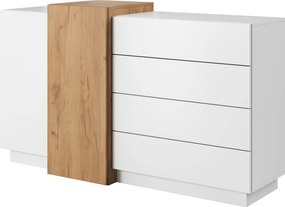 Komoda TRES 160 cm do Salonu Sypialni Biały