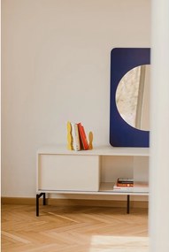 Szarobeżowa szafka pod TV 160x60x42 cm Met – noo.ma