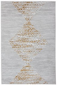 Dywan Batla Bawełniany Szary 126x190 Prostokąt