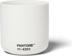 Biała ceramiczna filiżanka do cappuccino 175 ml Cortado Cloud Dancer - Pantone