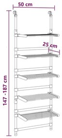 Pięciopoziomowa suszarka łazienkowa - Doxa 4X