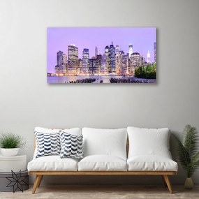 Obraz canvas Rytm Miejskiej Zabudowy