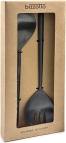 Sztućce do sałatek 2 szt. ze stali nierdzewnej Hestia – Bizzotto