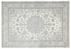 Jasnoszary dywan z mieszanki bawełny 140x200 cm Persan – douceur d'intérieur