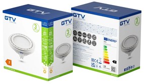 Żarówka LED z gwintem GU10, 12,5 W – GTV