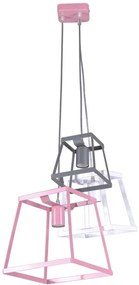 Dziecięca lampa wisząca geometryczna - 4X S553 T7-B84