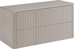 Szafka łazienkowa 100, Kaszmir, blat kaszmir, 100,8 x 44,2 x 50 cm