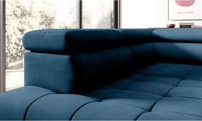 Narożnik CHIVAS L Prawostronny z Elektryczną regulacją siedziska wolnostojący tkanina Element 13 WERSAL