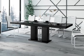 Stół do salonu z rozkładanym blatem Lorena wysoki połysk