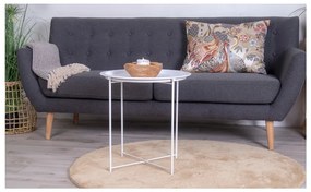 Metalowy okrągły stolik ø 47 cm Bastia – House Nordic