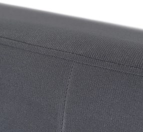 Sofa z Funkcją Spania CUBA Rozkładana Wersalka Dwuosobowa Szara Nowoczesna do Salonu