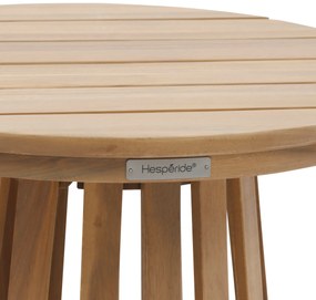 Stolik ogrodowy z drewna akacji, Ø 50 cm, OSUNA
