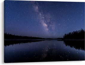 Obraz nocnego nieba (70x50 cm)