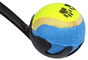 Wyrzutnia piłek tenisowych dla psa + piłka, 48 cm