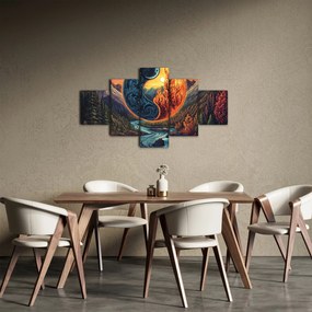 Obraz - Żywioły (125x70 cm)