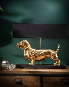 Lampa stołowa Gold Dog 48cm