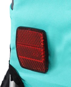 Przyczepa rowerowa PawHut, przyczepa dla psa, pokrowiec przeciwdeszczowy, tkanina Oxford, zielony