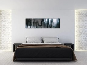 Obraz - Twarz ze stali (170x50 cm)