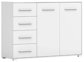 Komoda Fiesta 4S2D 135 cm - biała