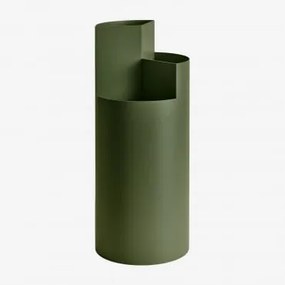 Stojak Na Parasole Ze Stali Giovanni Intensywny Verde Olive - Sklum