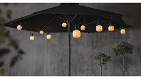 Czarna ogrodowa girlanda świetlna LED Star Trading Circus Maxi, dł. 5 m