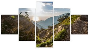 Obraz - Góra Olimp (125x70 cm)