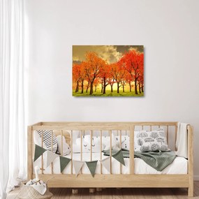 Obraz na szkle - Jesień (70x50 cm)