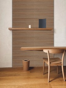 Drewniany panel akustyczny, 2400 x 600 mm, B2BP008, dąb sonoma