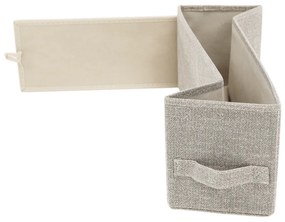 Komoda z szufladami z tkaniny OFELIA, biały